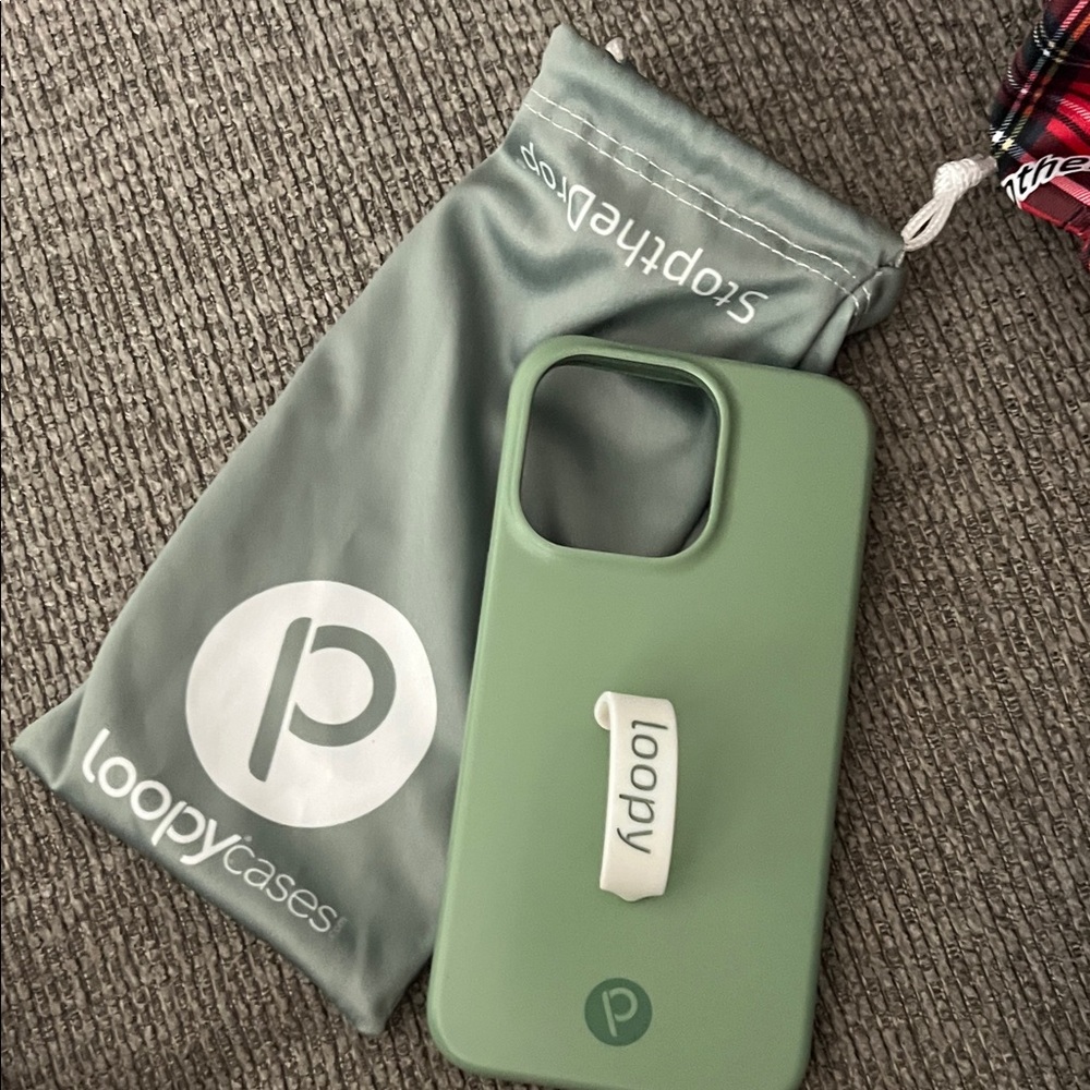 Loopy Case Sage Green iPhone 13 Pro Cover